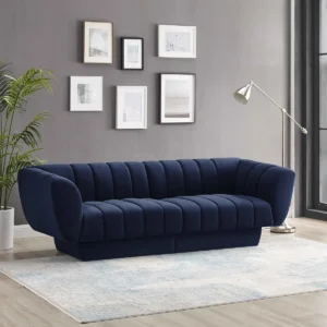 Siniya 88.2" W Chesterfield Sofa
